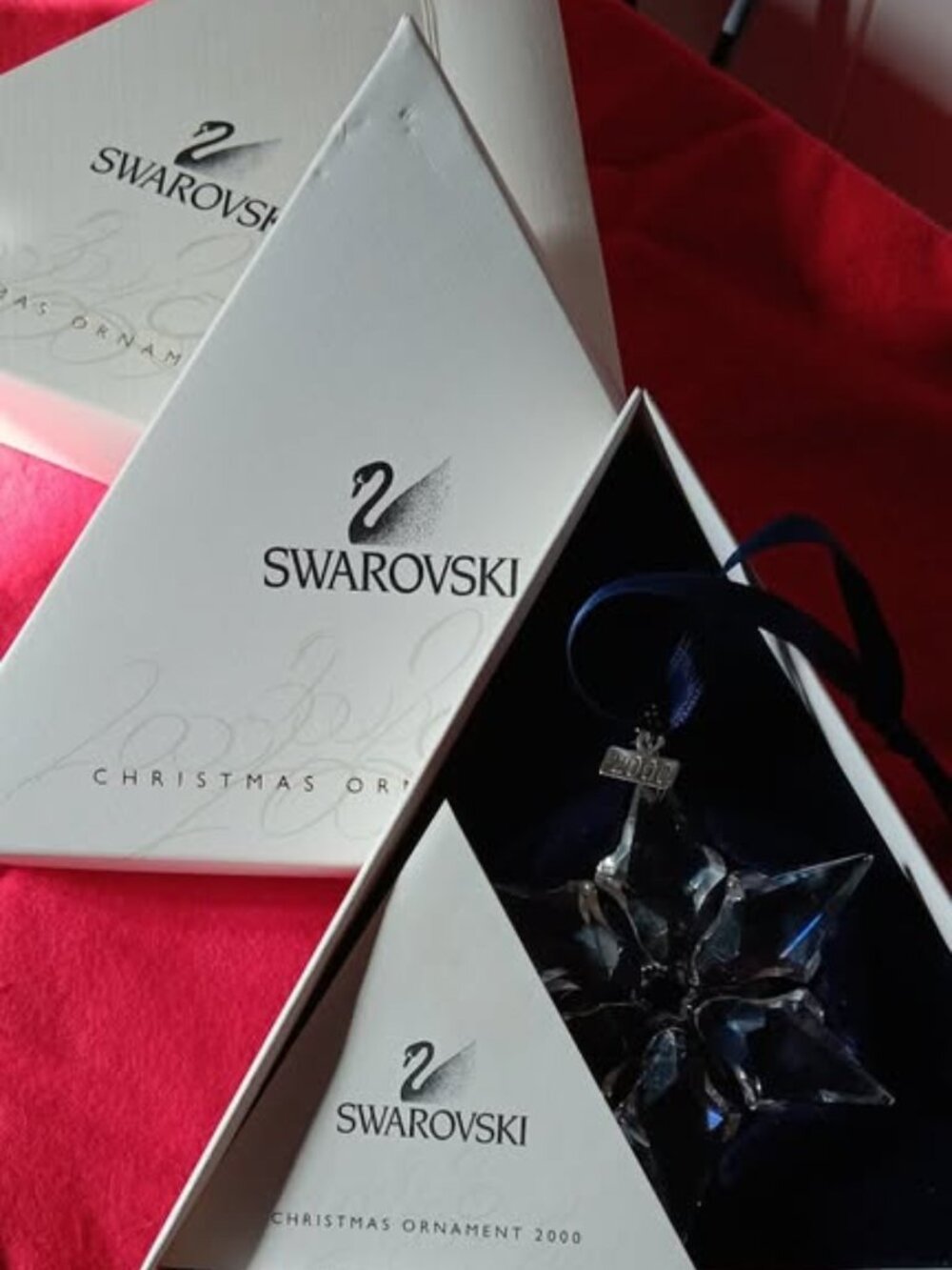 Swarovski 2000 Christmas Ornament